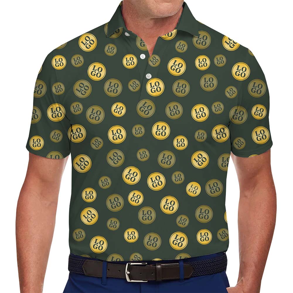 Custom Polo Shirts With Logo And Color All Over Print - variant image 1