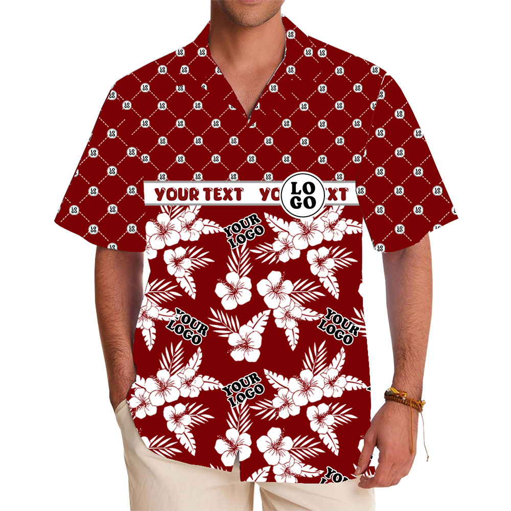 Unique Island Shirt with Personalized Logo and Vibrant Patterns - variant image 1