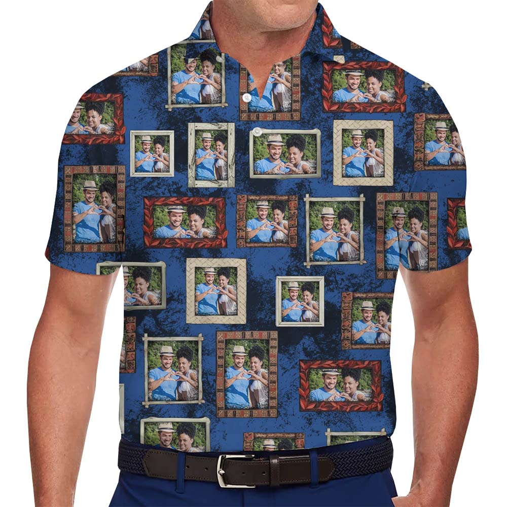 Easy Custom Polo Shirts With Pictures And Live Preview - variant image 1