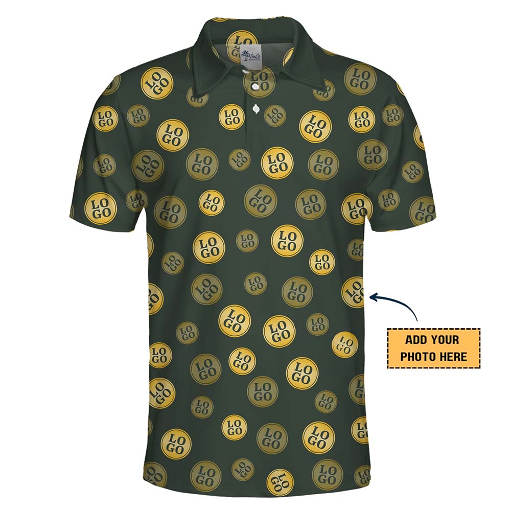 Custom Polo Shirts With Logo And Color All Over Print
