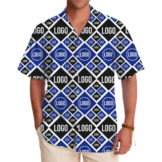 Custom Logo Summer Shirt with Eye Catching All Over Print