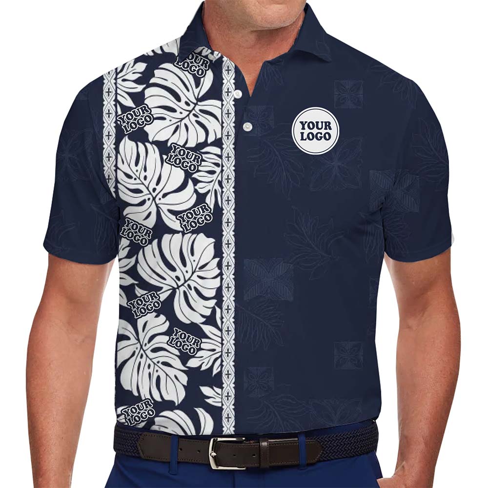 Personalized Logo Side Band Golf Polo Shirt - variant image 1