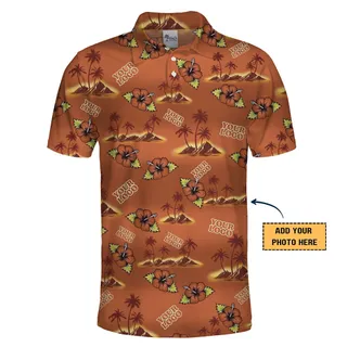 Branded Tropical Polo Shirt Stylish and Comfortable for Events