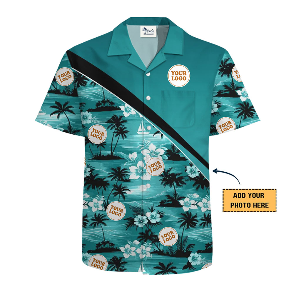 Personalized Hawaiian Shirt with Vibrant Tropical Design