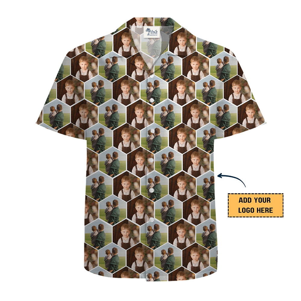 Custom Photo Collage Hawaiian Shirt Personalized Summer Style
