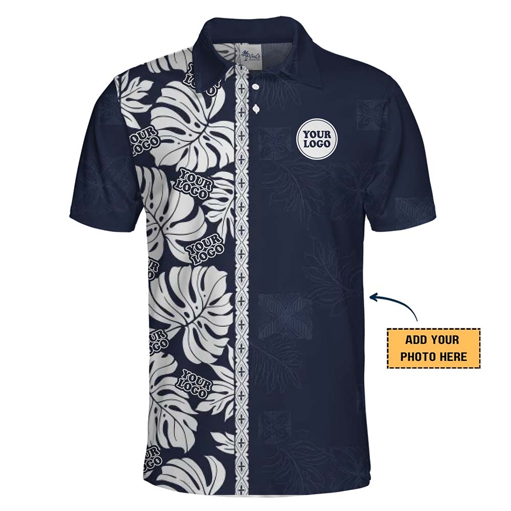 Personalized Logo Side Band Golf Polo Shirt