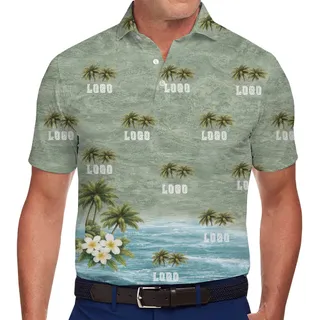 [Live Preview] Company Retreat Tropical Polo Shirt