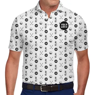 Customize Modern Golf Polo Shirt With Company Logo