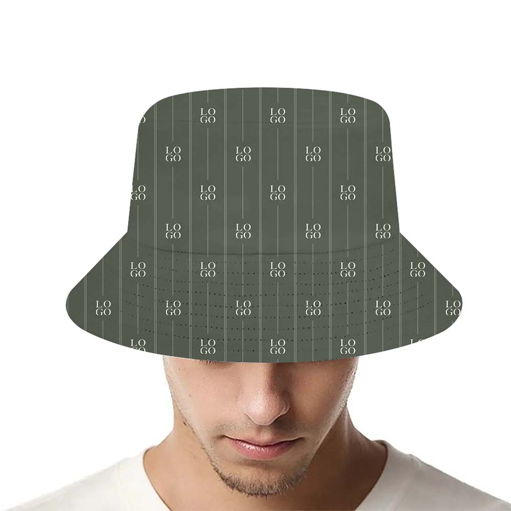 Timeless Strip Bucket Hat With Your Logo - variant image 1
