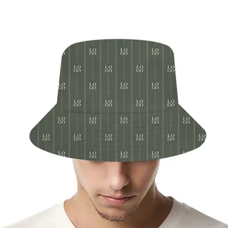 Timeless Strip Bucket Hat With Your Logo