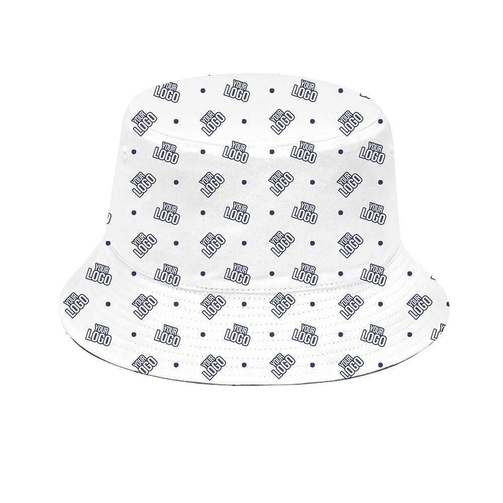 All Over Logo Dot Print Bucket Hat
