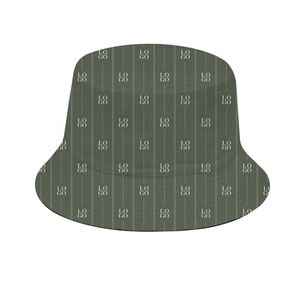 Timeless Strip Bucket Hat With Your Logo