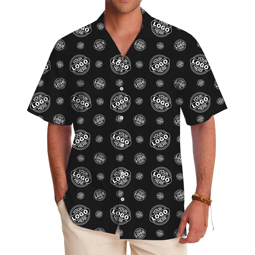 Custom Color And Logo Button Up Shirt With Preview - variant image 1
