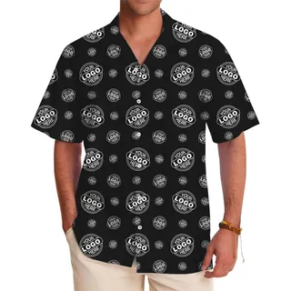 Custom Color And Logo Button Up Shirt With Preview