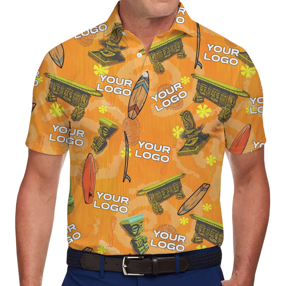 Custom Logo Tiki Polo Shirt - variant image 1