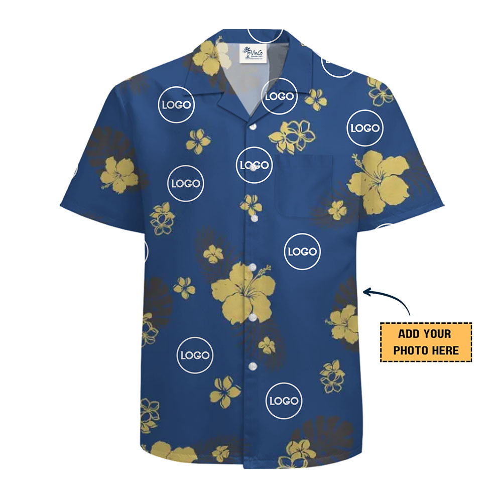 Custom Printed Floral Shirt for Business and Summer Parties