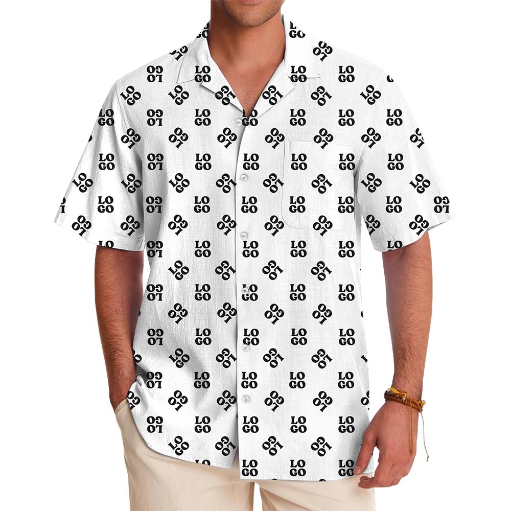 Design Your Own Logo Button Up Shirt With Live Preview - variant image 1