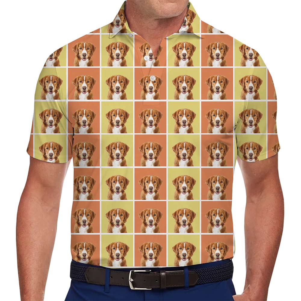 Custom Photo Polo Shirt With Plus Size And Instant Preview - variant image 1