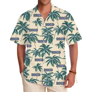 Custom Coconut Tree Hawaiian Shirt With Live Preview