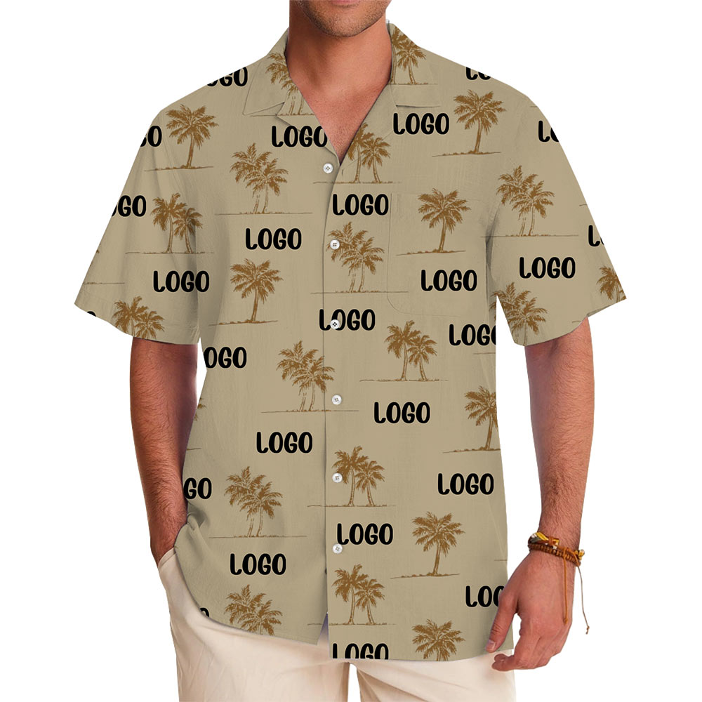 Personalized Palm Tree Hawaiian Shirt For Teams - variant image 1
