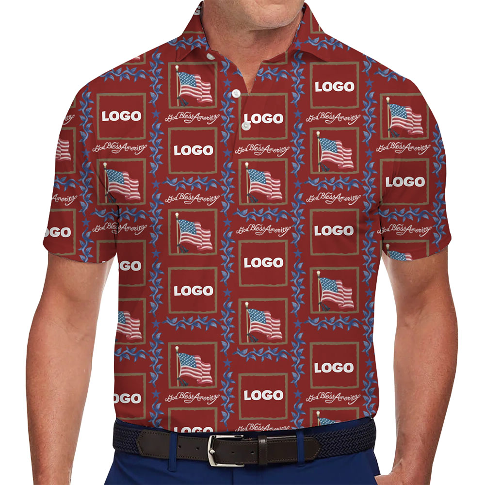 [Live Preview] Personalized USA Independence Day With Company Logo - variant image 1