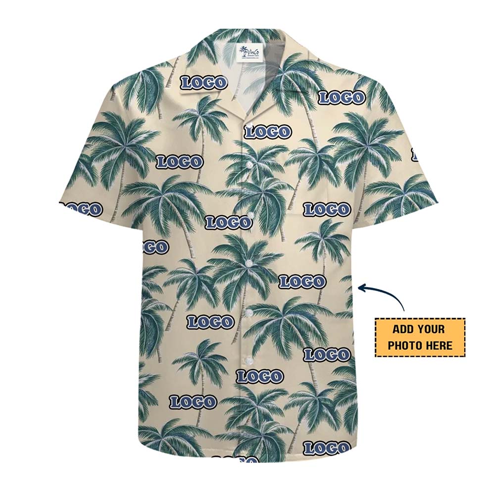 Custom Coconut Tree Hawaiian Shirt With Live Preview