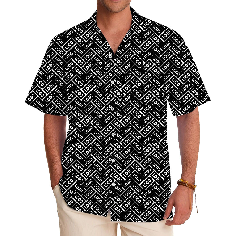 Unique Custom Logo Hawaiian Shirt - variant image 1
