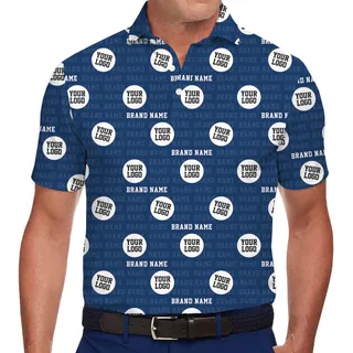 Custom Brand Statement Collared Polo Shirt No Minimum