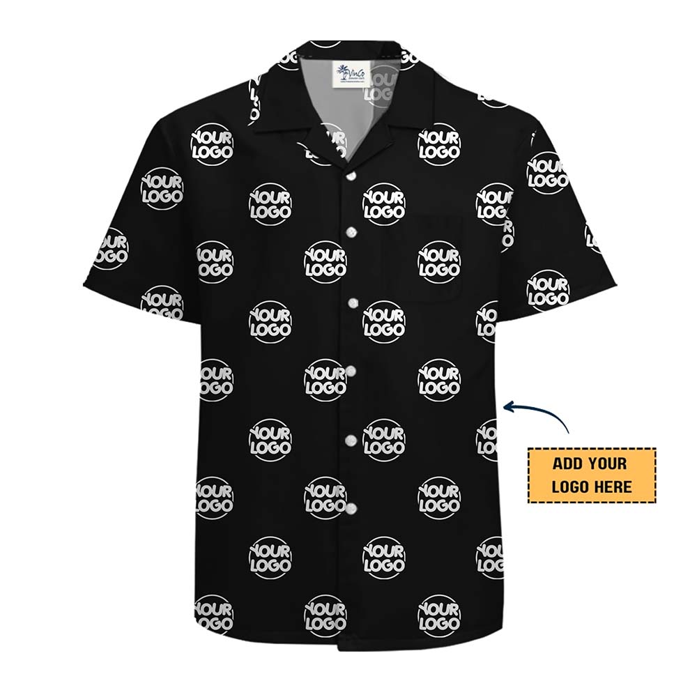 Professional All Over Print Logo Hawaiian Shirt