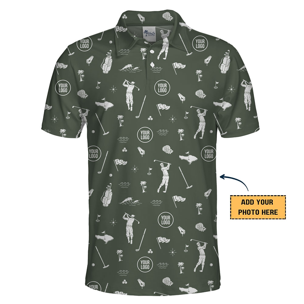 [Live Preview] Branded Golf Tournament Polo Shirt
