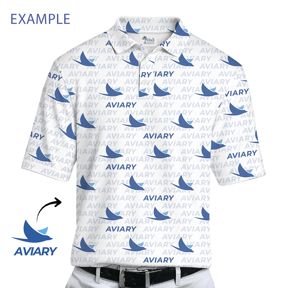 Custom Brand Statement Collared Polo Shirt No Minimum