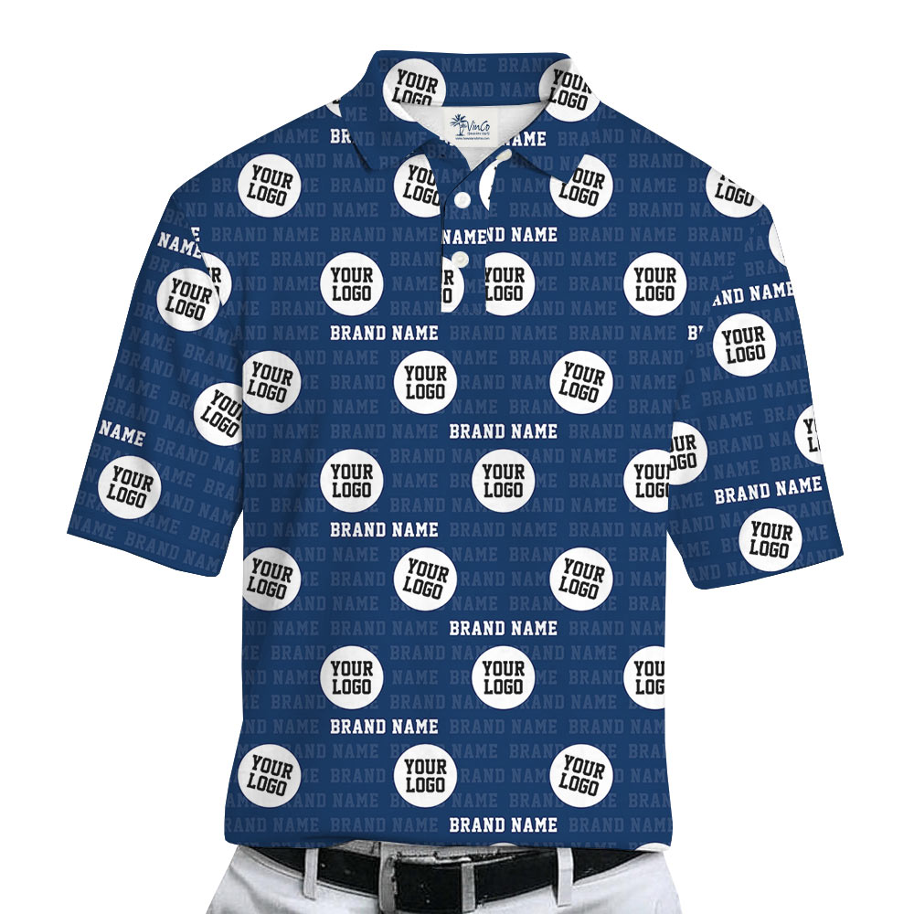 Custom Brand Statement Collared Polo Shirt No Minimum