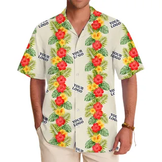 [Live Preview] Personalized Tropical Event Hawaiian Shirt