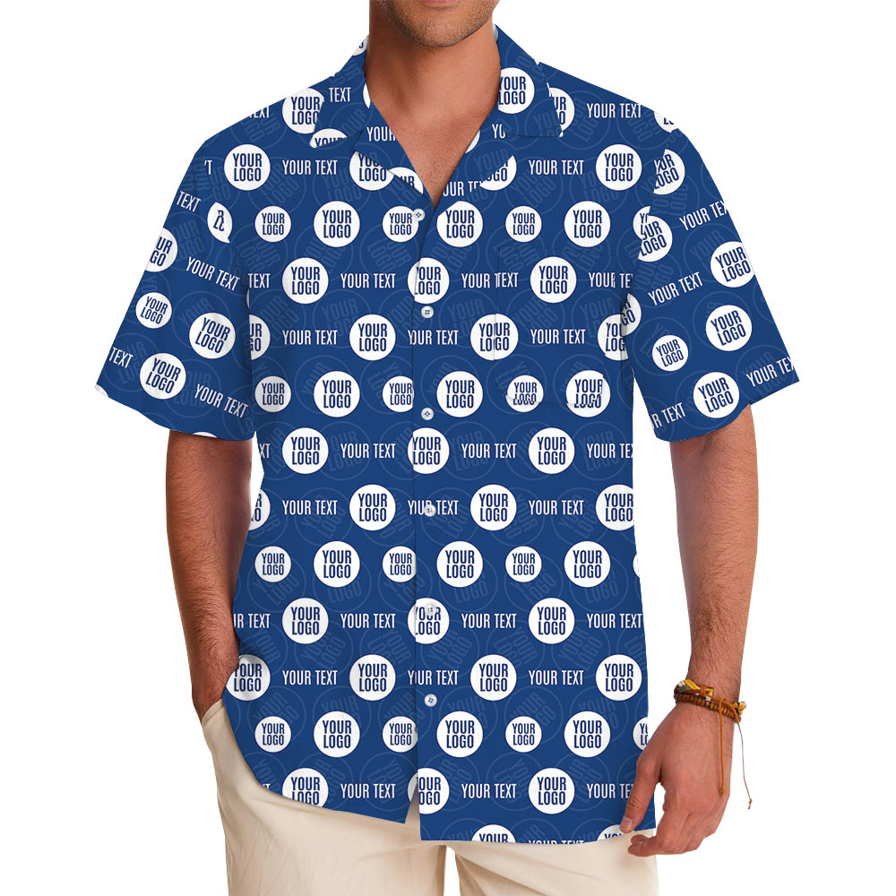 Custom Branded Hawaiian Shirt With Your Logo - variant image 1