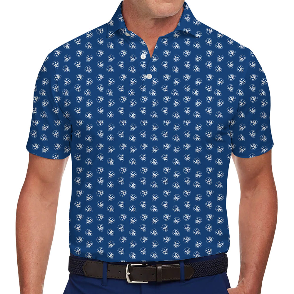 [Live Preview] Customize Business Logo All Over Print Polo Shirt - variant image 1
