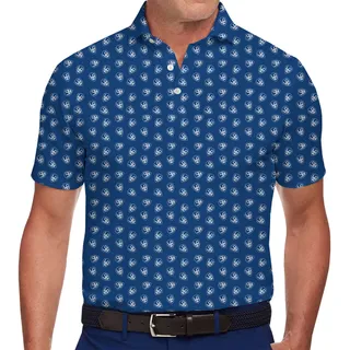 [Live Preview] Customize Business Logo All Over Print Polo Shirt