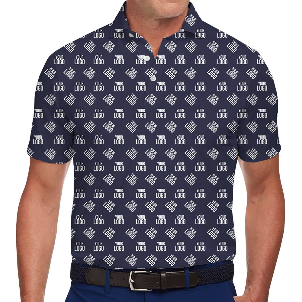 Customize All Over Print Logo Business Polo Shirt - variant image 1