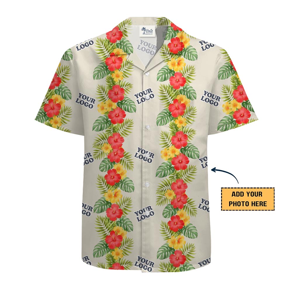 [Live Preview] Personalized Tropical Event Hawaiian Shirt