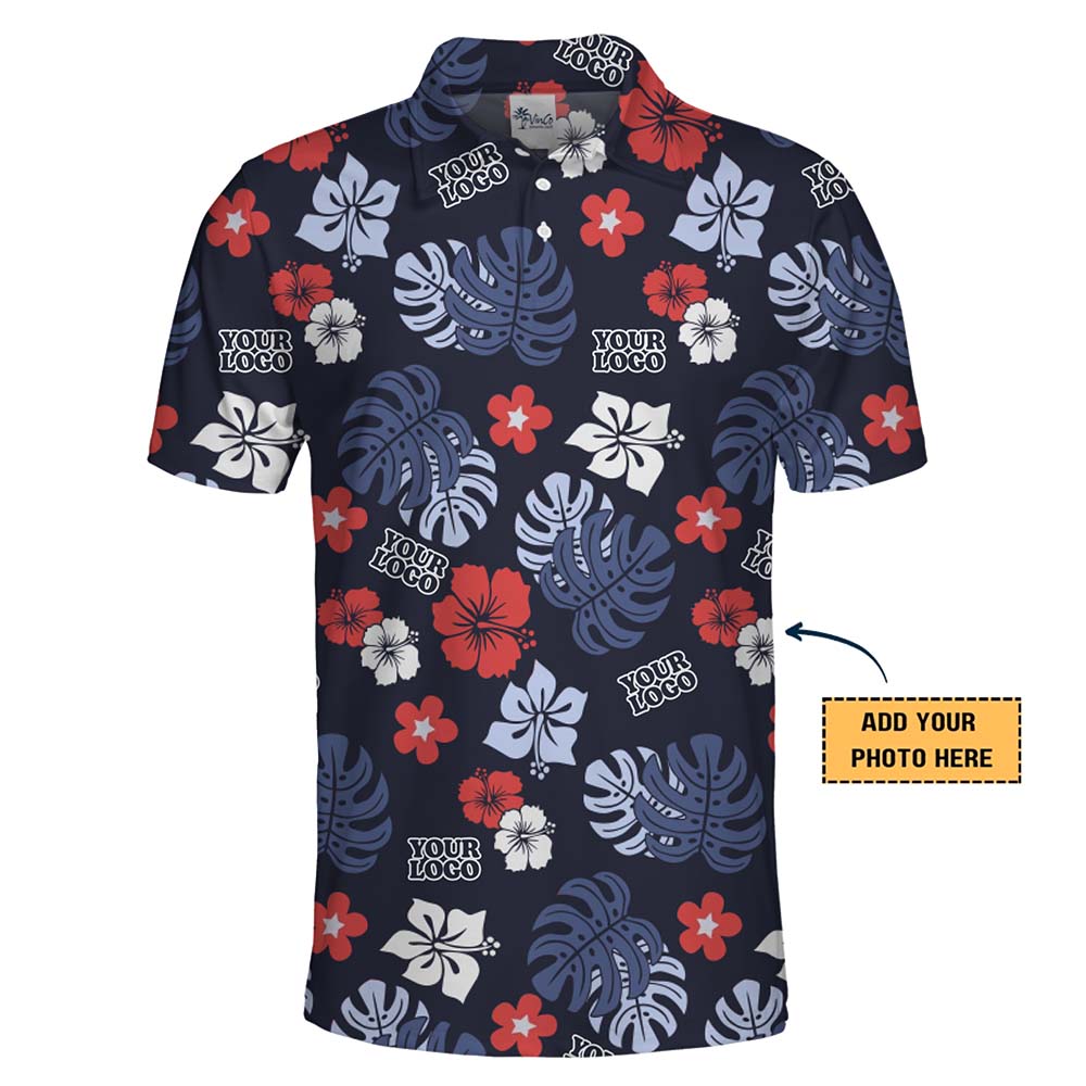 Business Promotion Custom Aloha Polo Shirt