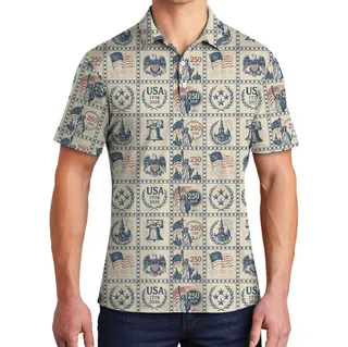 The Freedom Legacy 1776 2026 Polo Golf Shirt