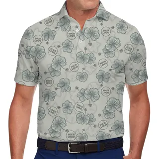 Custom Branded Summer Polo Shirt with Live Preview