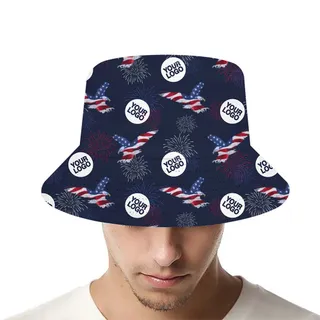 Corporate Fireworks Festival Matching Bucket Hat