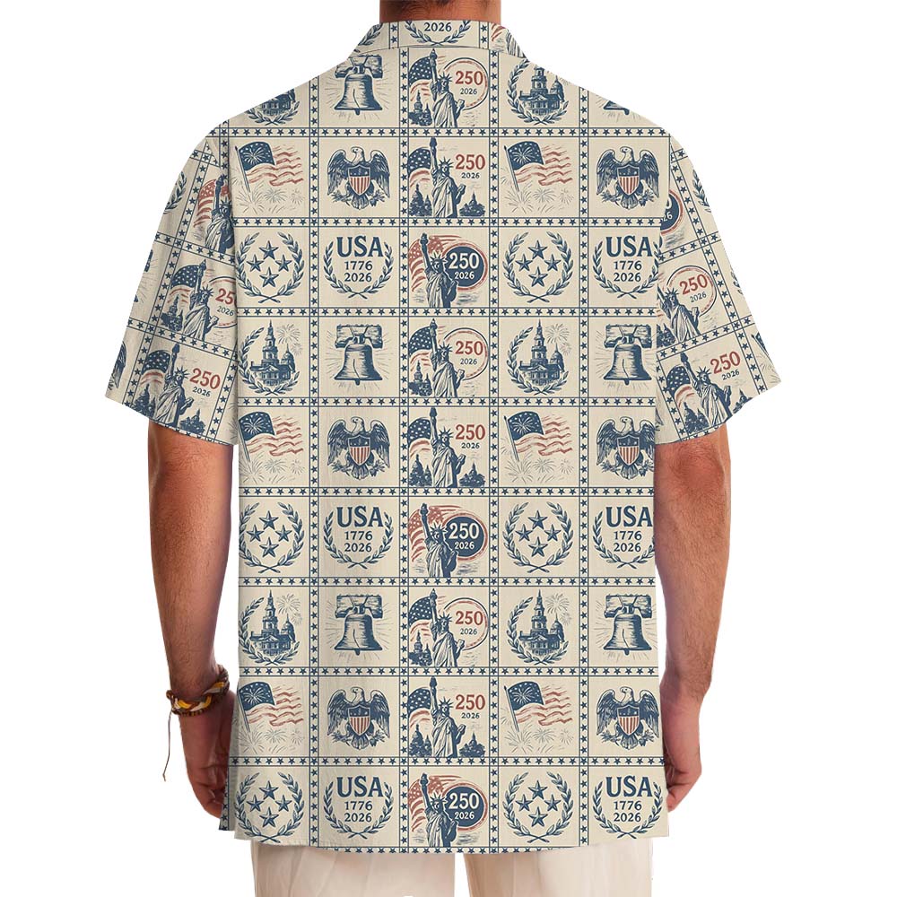 America 250 Heritage Edition Hawaiian Shirt