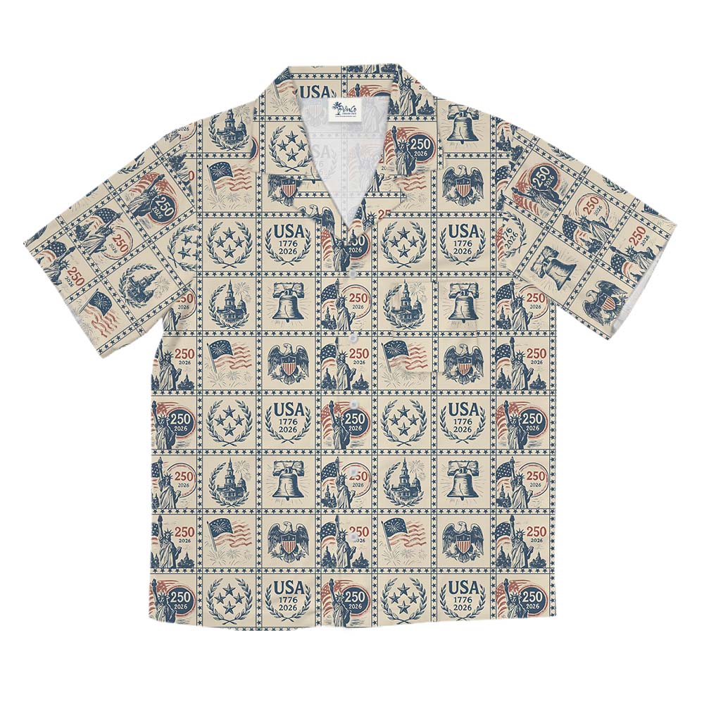 America 250 Heritage Edition Hawaiian Shirt