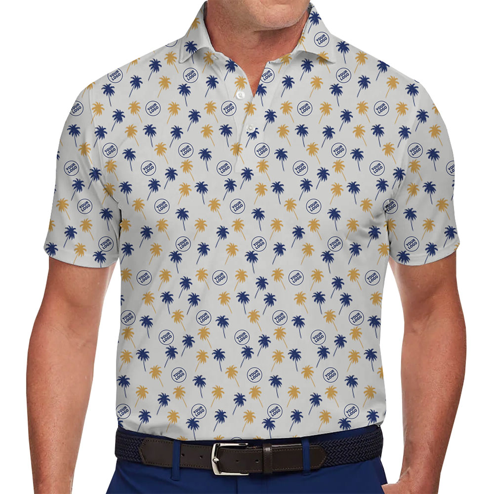 Custom Tropical Polo Shirt for Company Events and Uniforms - variant image 1
