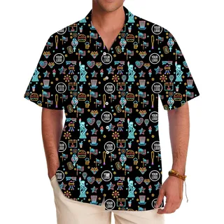 [Live Preview] Custom Logo 4th of July Hawaiian Shirt