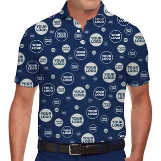 [Live Preview] Custom Logo Polo Shirt For Business Or Groups