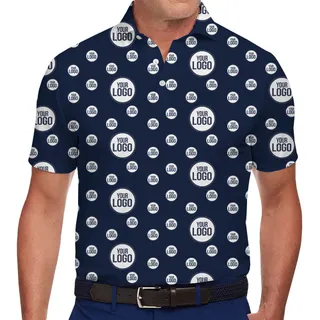 Trade Show Promotional Polo Shirt With Custom Logo