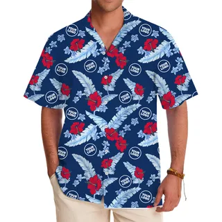 [Live Preview] Design Your Own Custom Floral Hawaiian Shirt With Logo