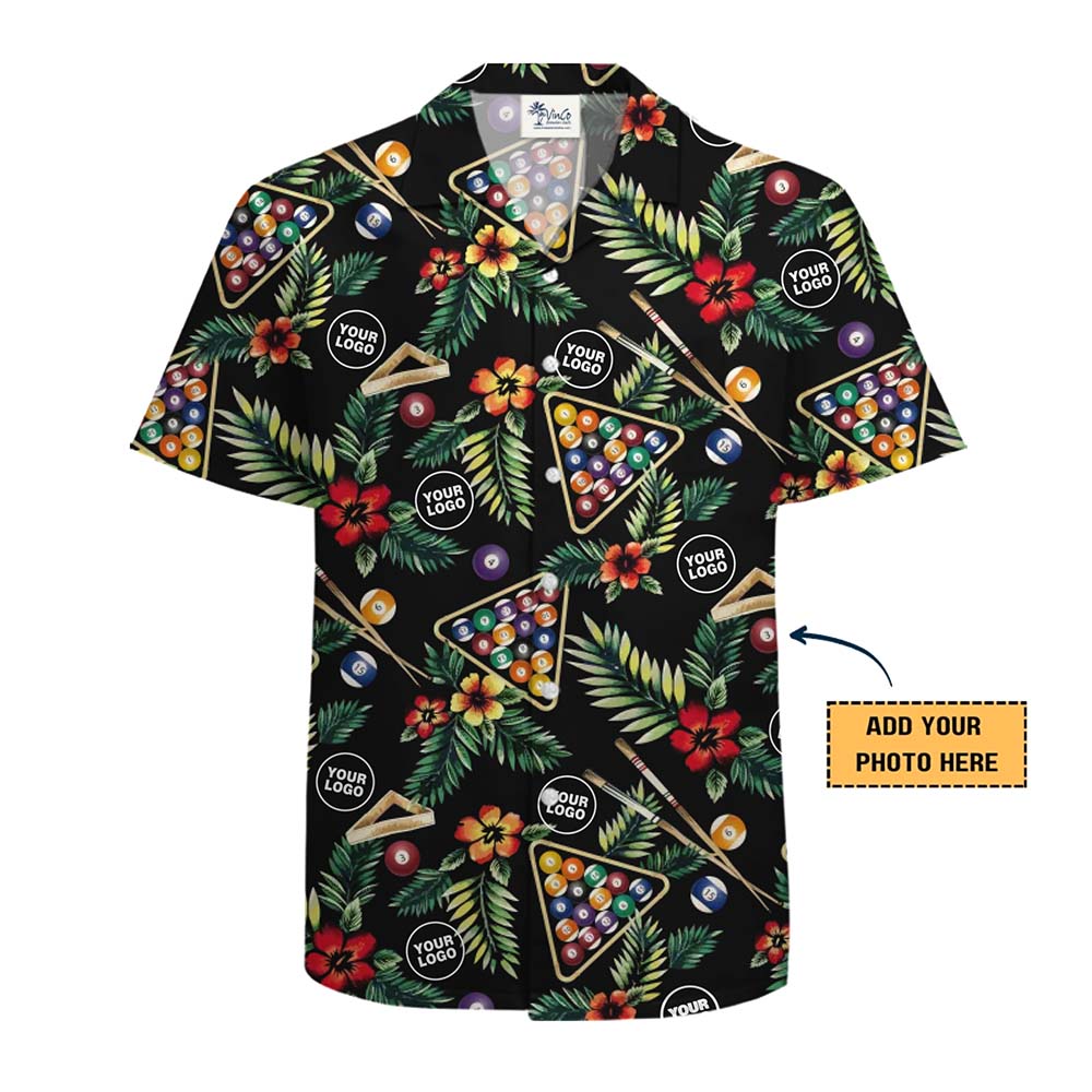 Custom Tropical Billiard Hawaiian Shirt With Plus Size